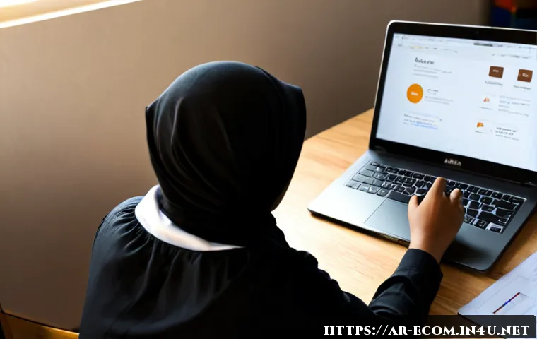 Home 30 전자상거래 필기와 실기의 학습 연결법 - Photorealistic Arab university student in modest casual clothing at a clean home study desk, connect...